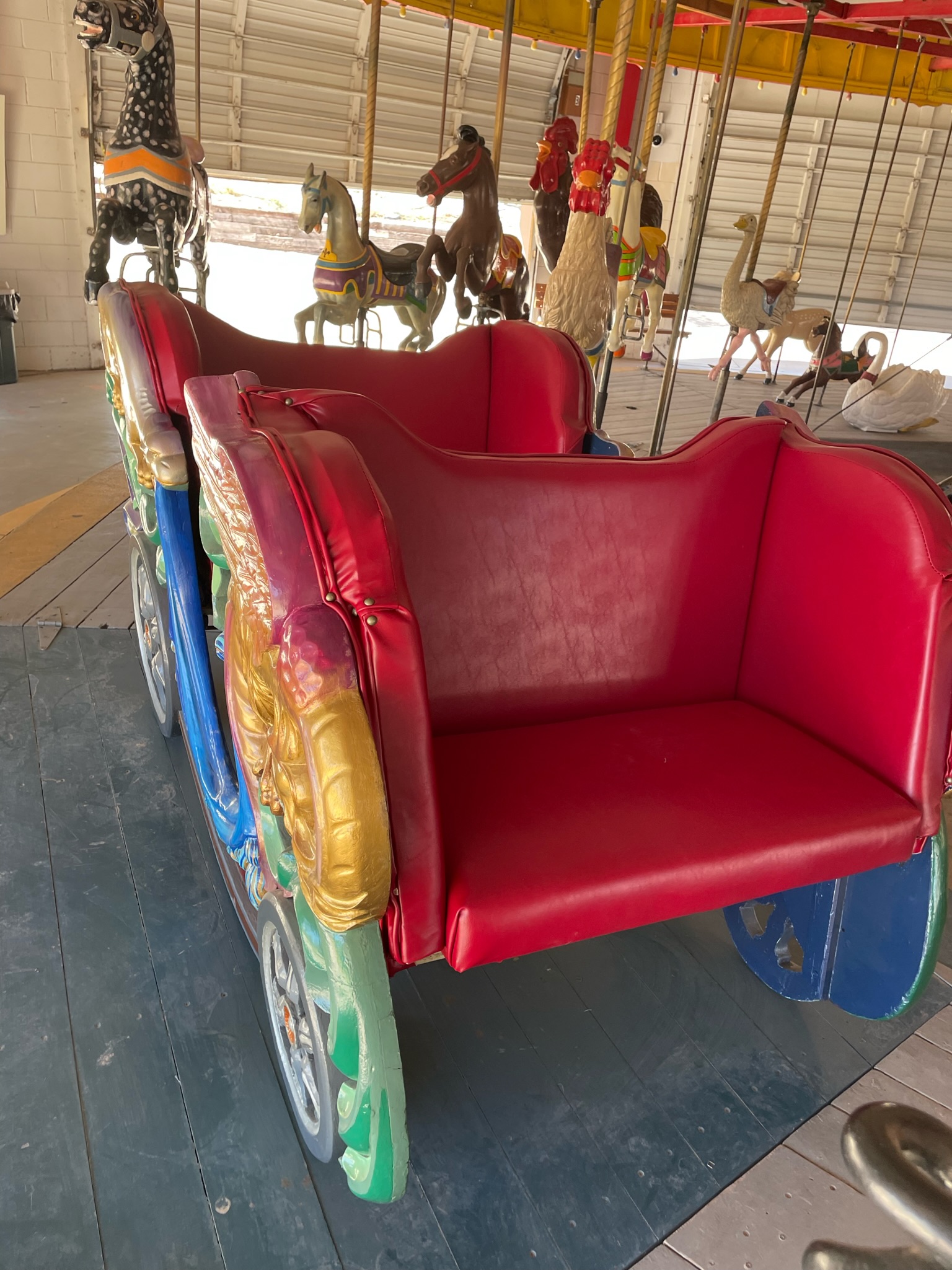 carousel cart front